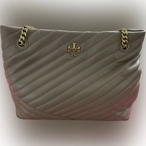 Authentic Tory Burch Kira Chevron Large tote